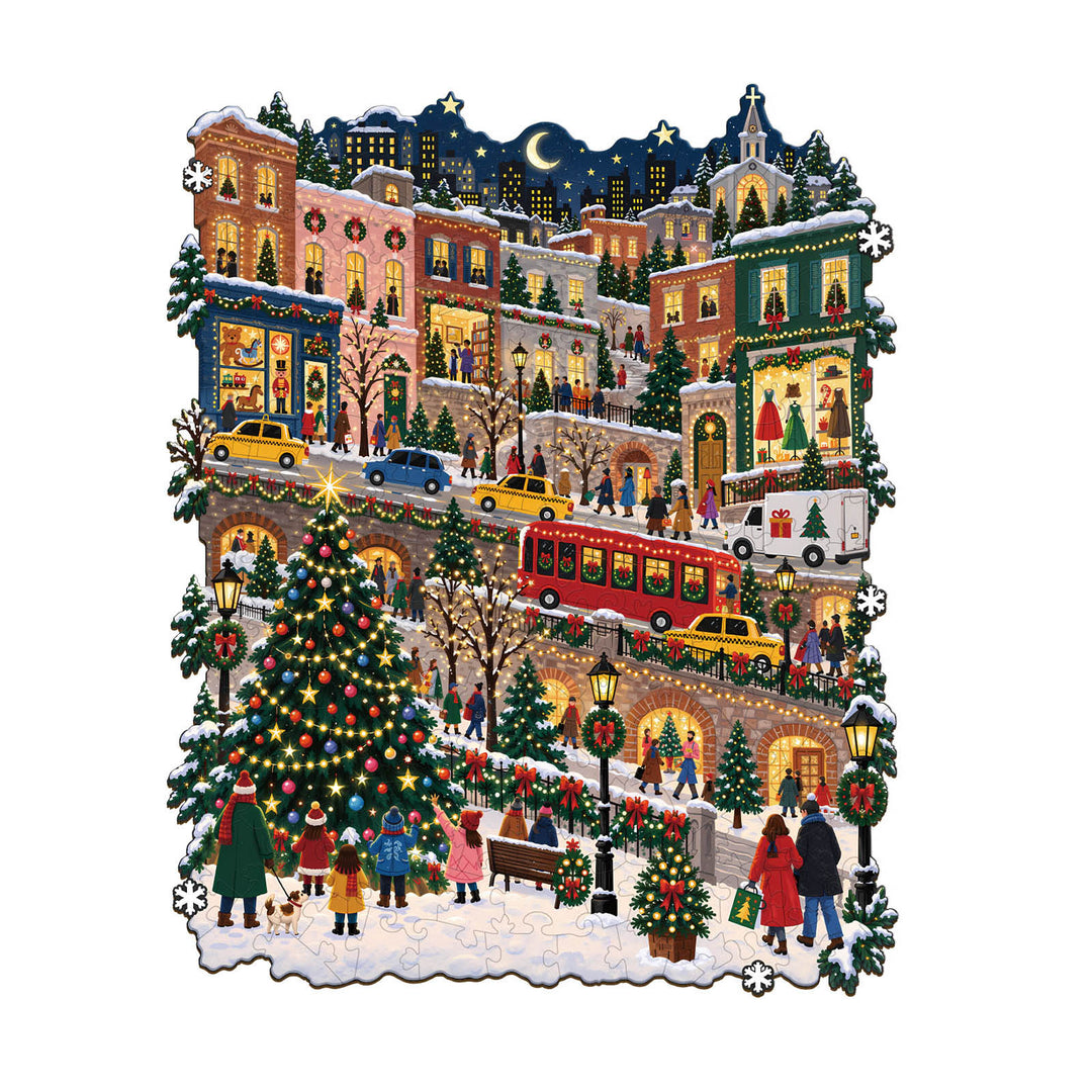 Christmas Corner Wooden Jigsaw Puzzle