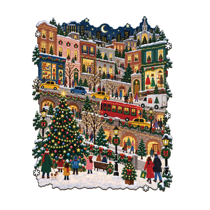 Christmas Corner Wooden Jigsaw Puzzle