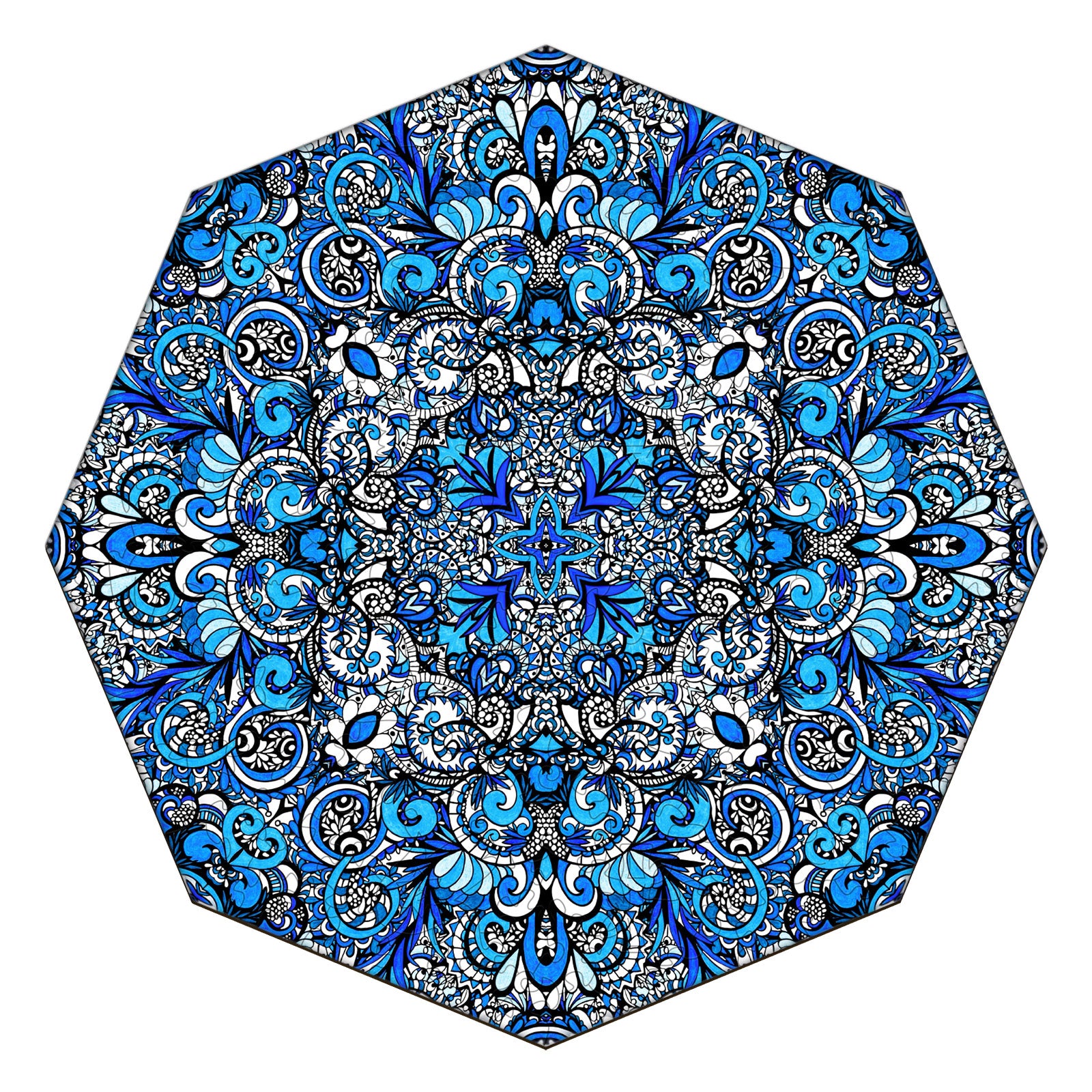 Indigo Soul Mandala - By Artist Lori Anne McKague