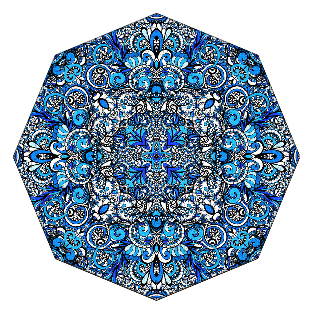 Indigo Soul Mandala - By Artist Lori Anne McKague