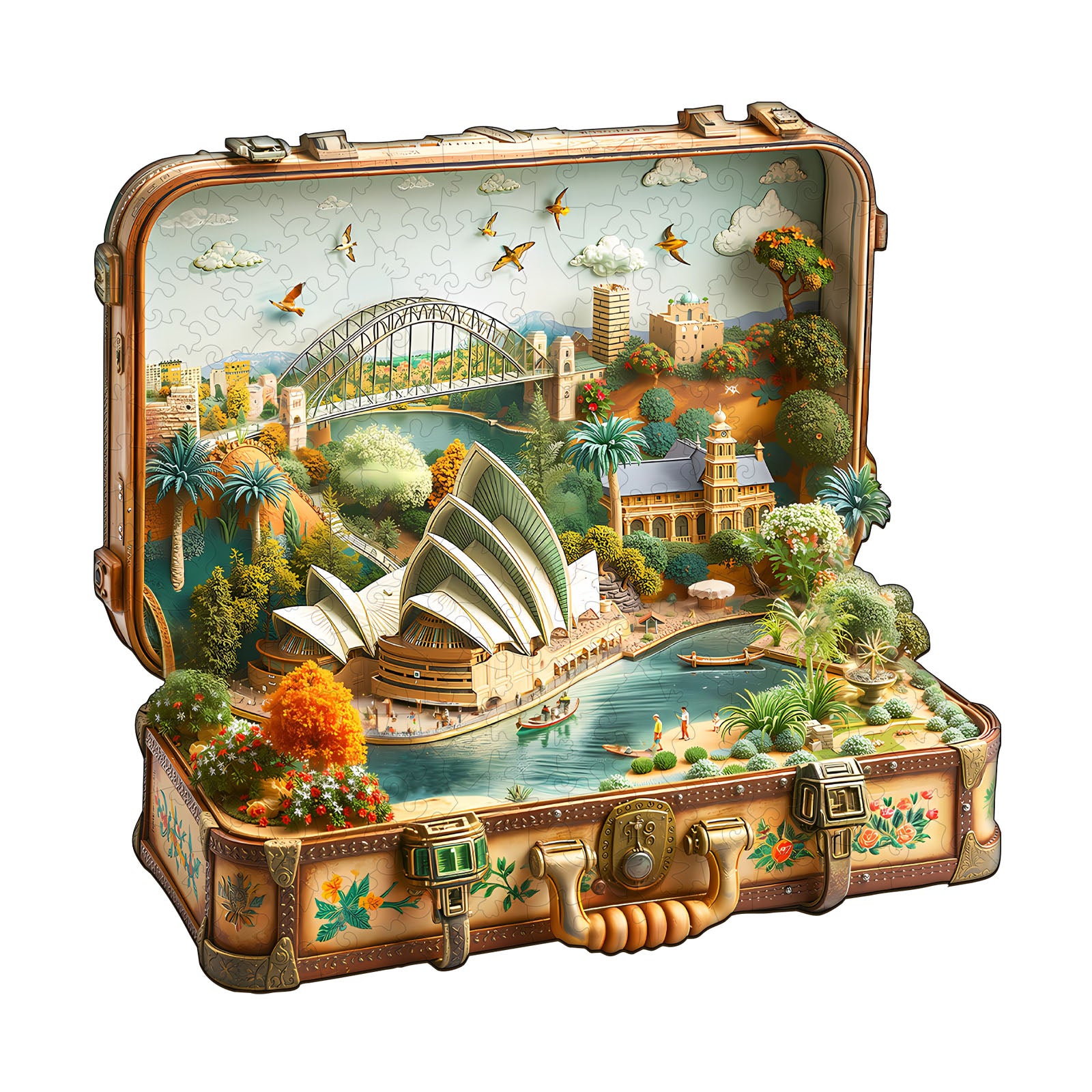 Puzzle en bois Visite de l'Opéra de Sydney