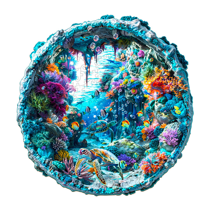 3D Seabed Wooden Jigsaw Puzzle