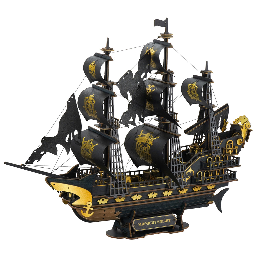 3D Wooden Mechanical Kit - Midnight Knight