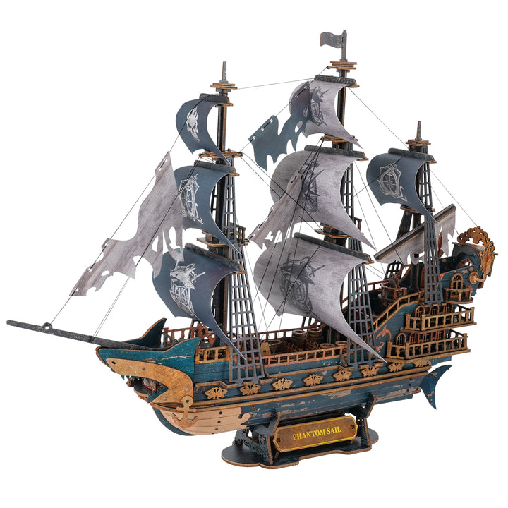 3D Wooden Mechanical Kit - Phantom Sail