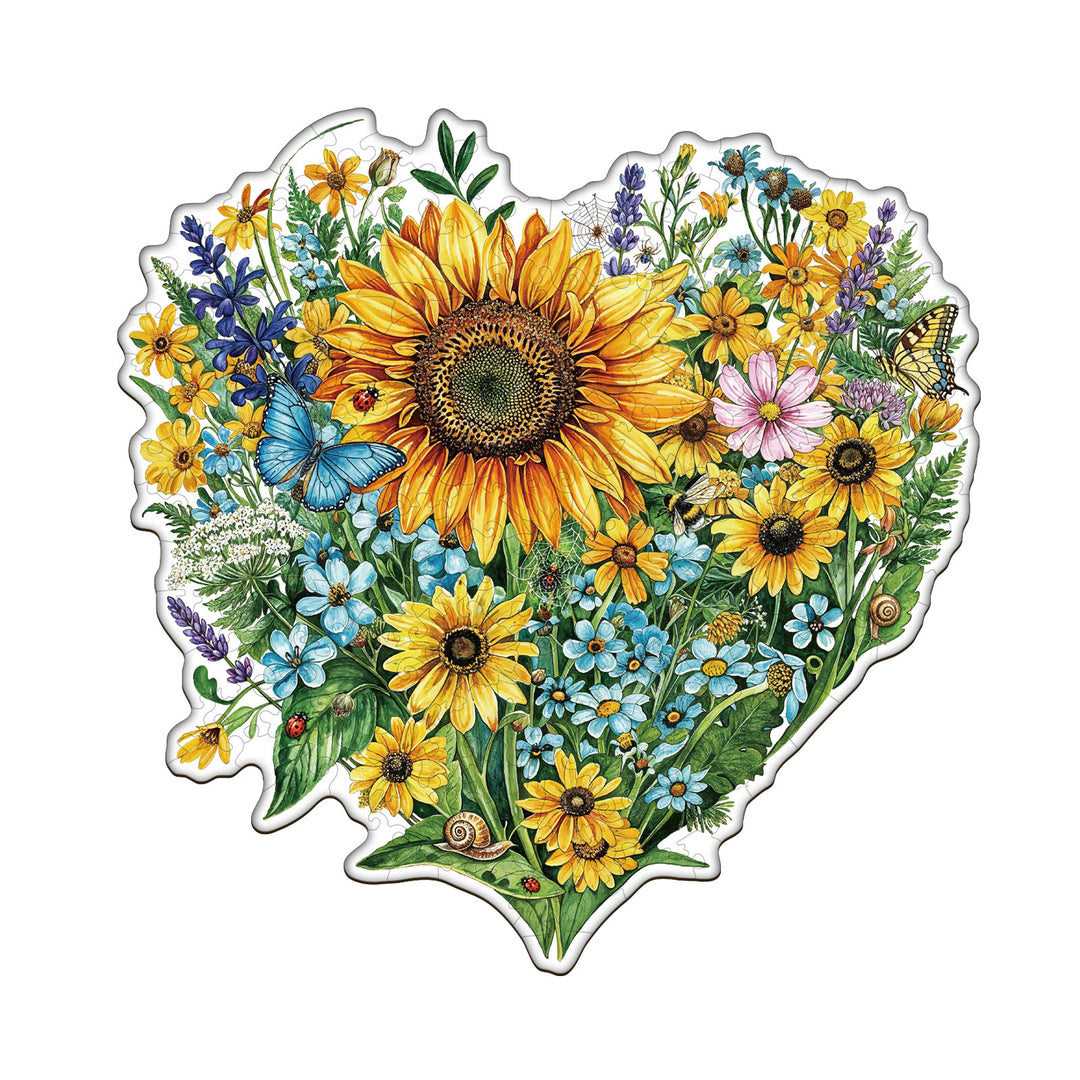The Heart's Wilderness Wooden Jigsaw Puzzle