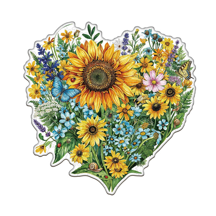 The Heart's Wilderness Wooden Jigsaw Puzzle