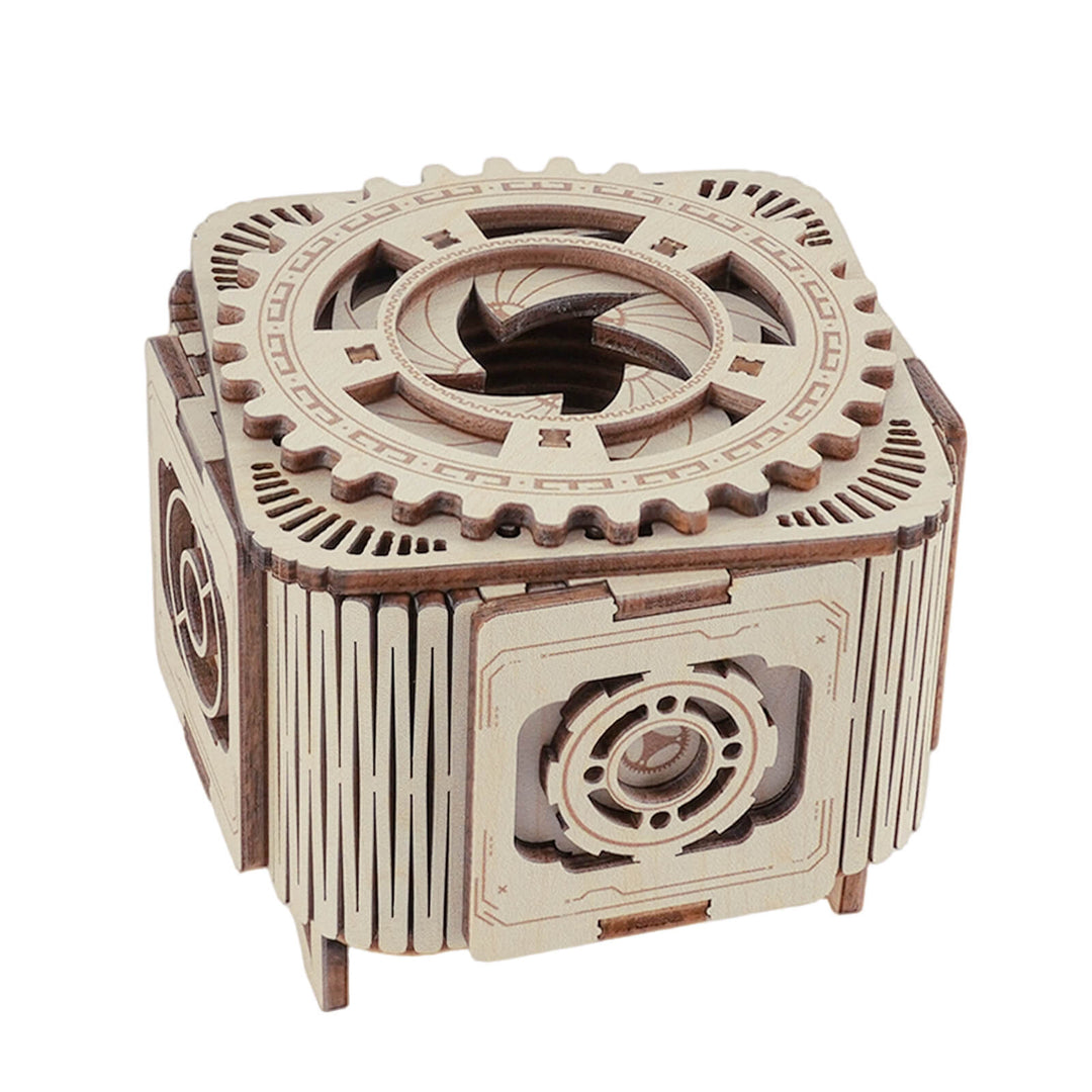 Light Birch – 3D Music Ring Box