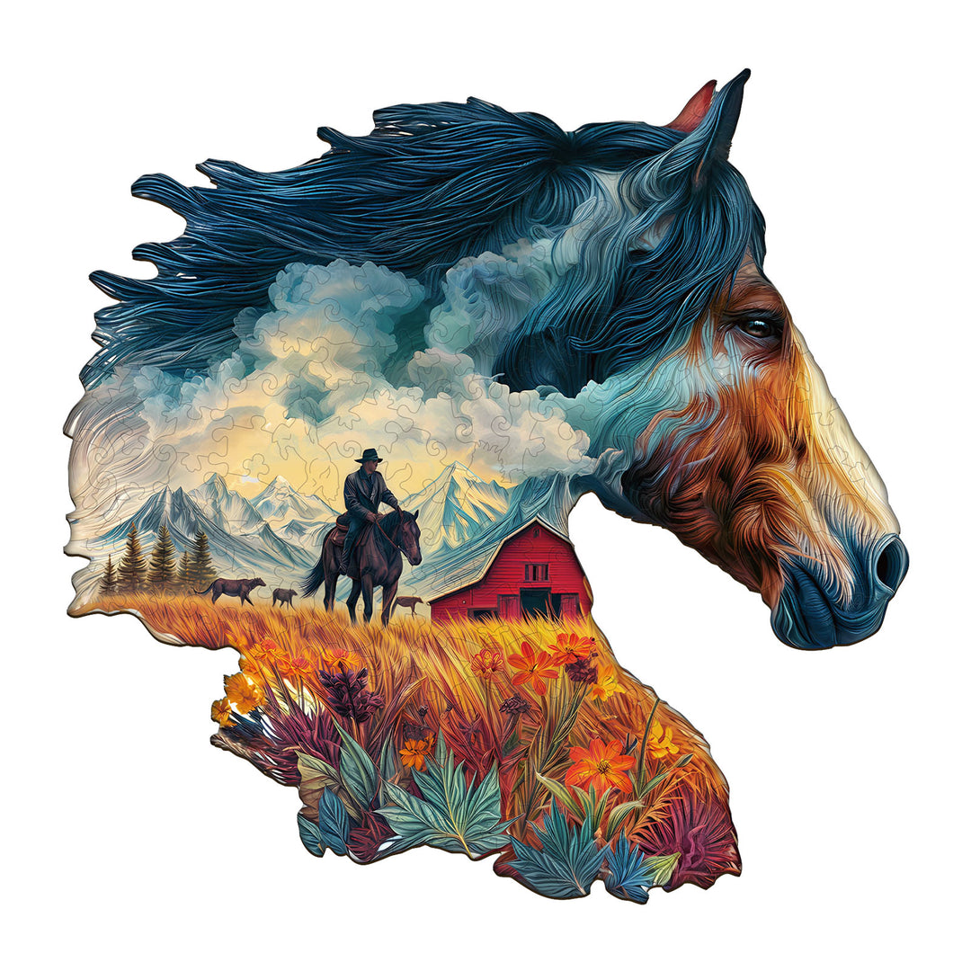 Freedom Ride Wooden Jigsaw Puzzle