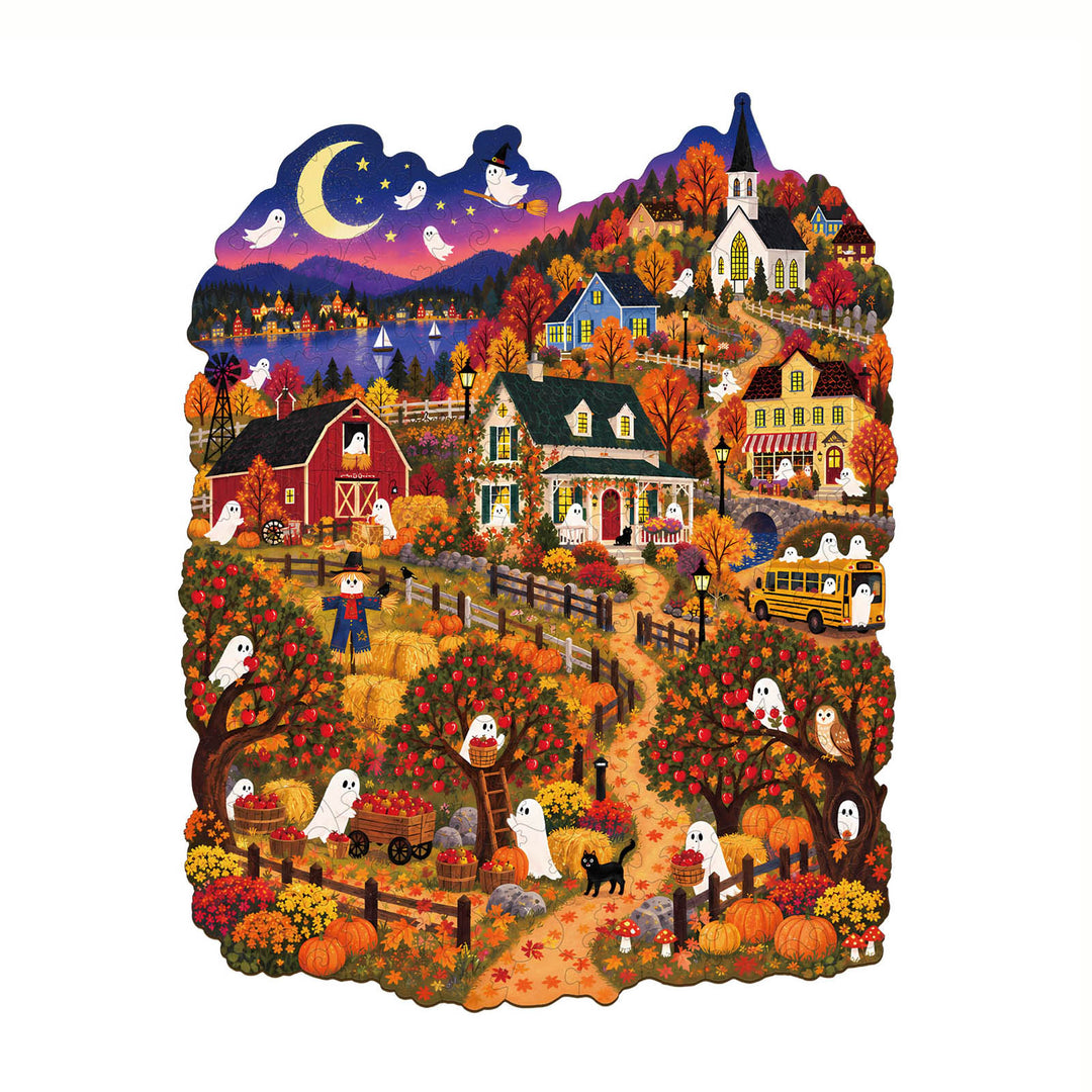 Autumn Story Wooden Jigsaw Puzzle