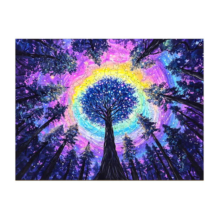 Colorful Gradient Wooden Jigsaw Puzzle - Woodbests