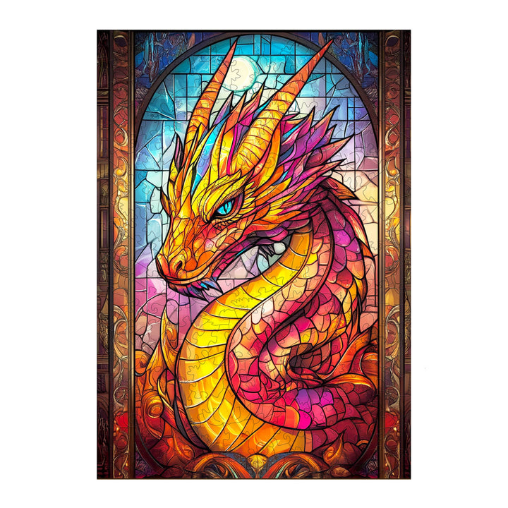 Puzzle en bois Dragon