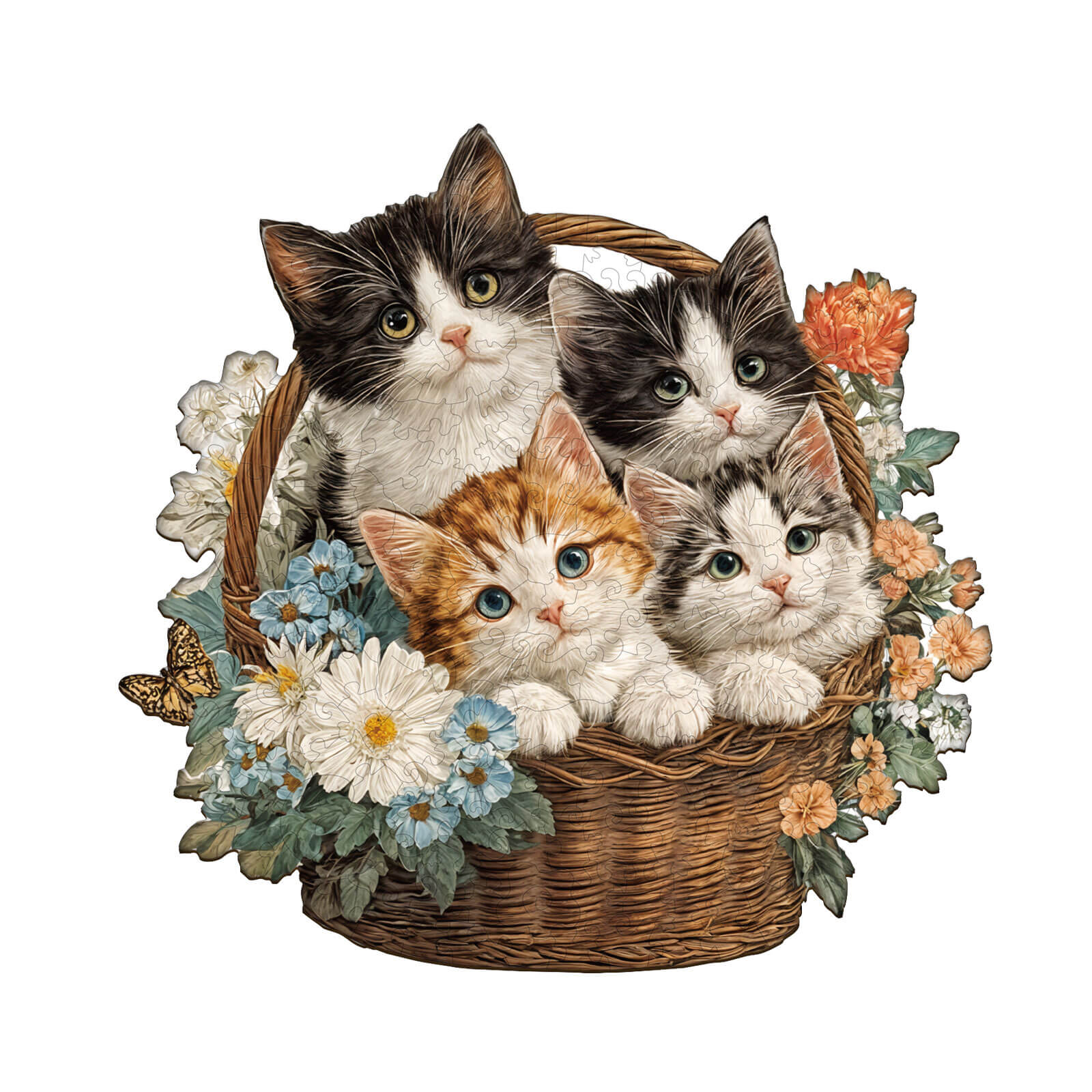 Blossom Nest Wooden Jigsaw Puzzle