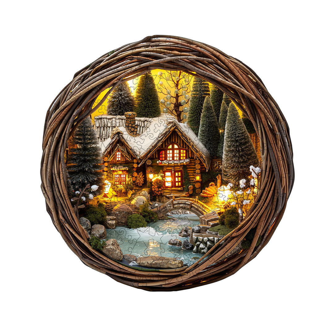 Forest Haven Wooden Jigsaw Puzzle