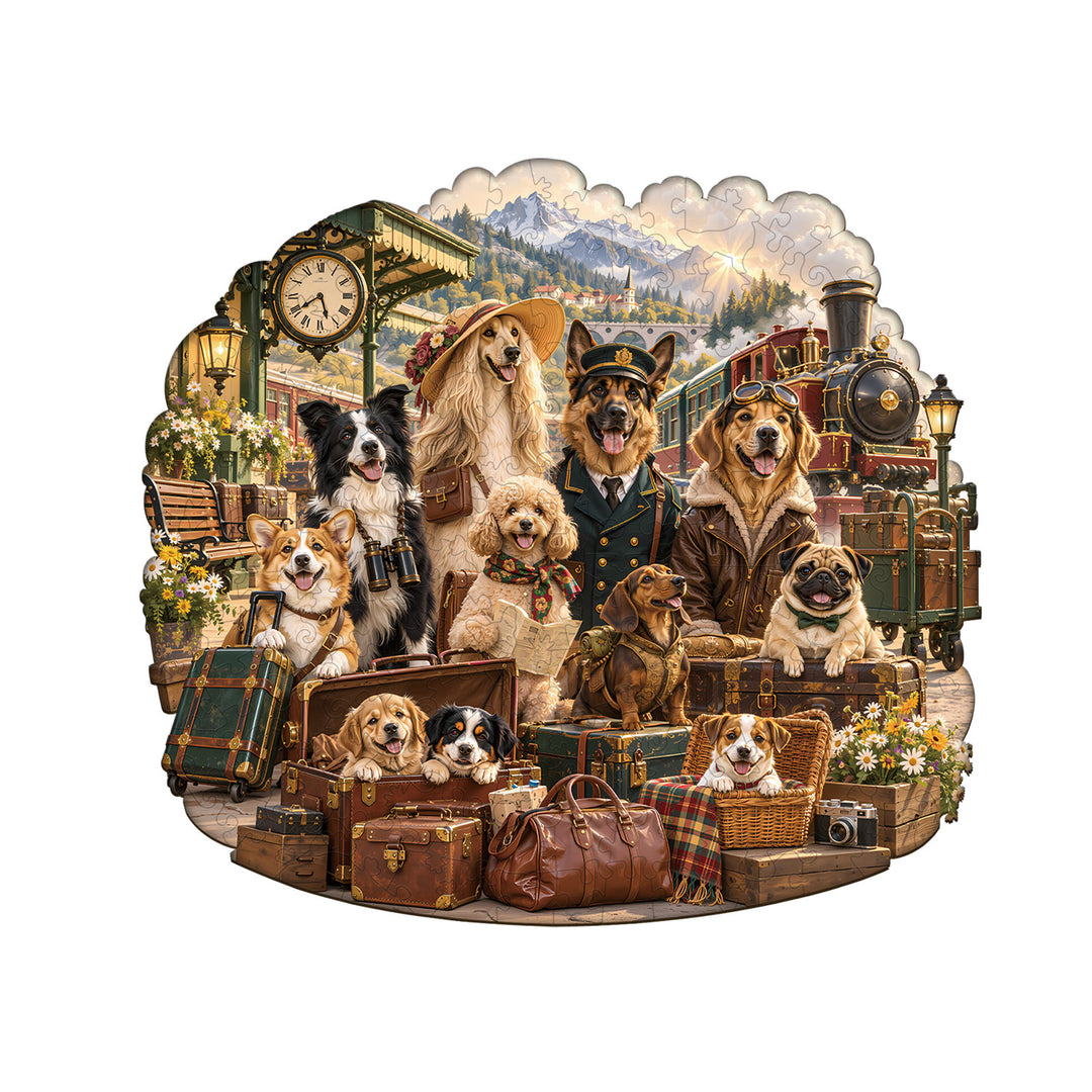 Joyful Journey  Wooden Jigsaw Puzzle
