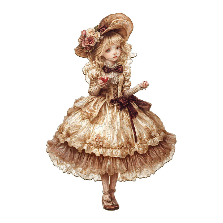 Victorian Doll-2 Wooden Jigsaw Puzzle