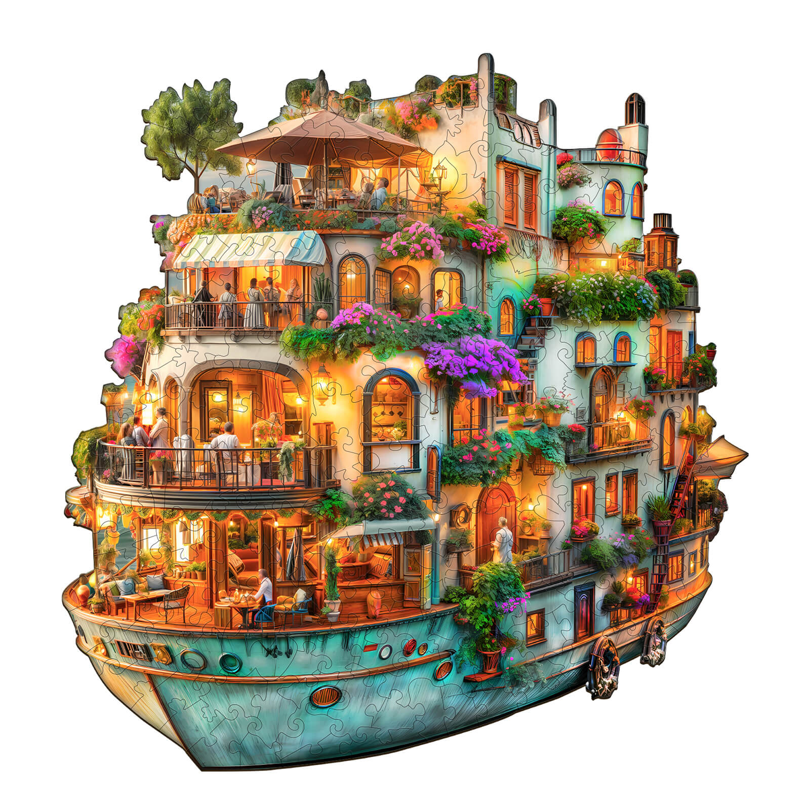 WOODBESTS |Voyage Garden Wooden Puzzle – Woodbests