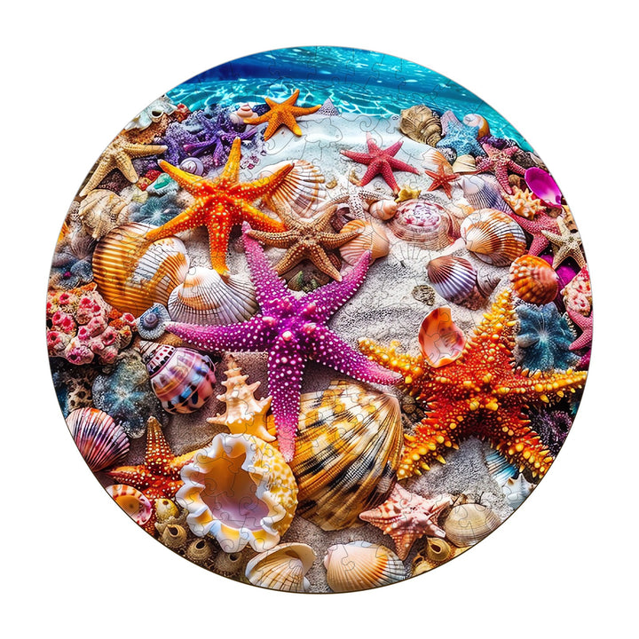 Starfish Wooden Jigsaw Puzzle