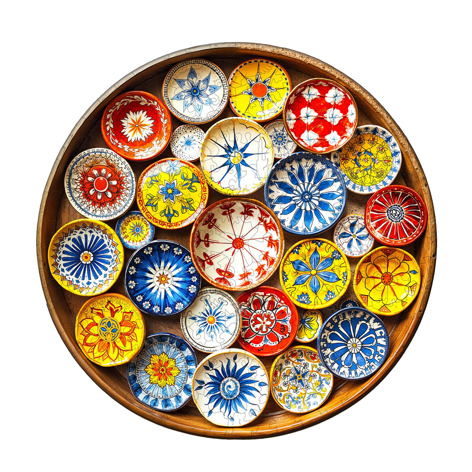 Puzzle en bois de carreaux andalous – Espagne