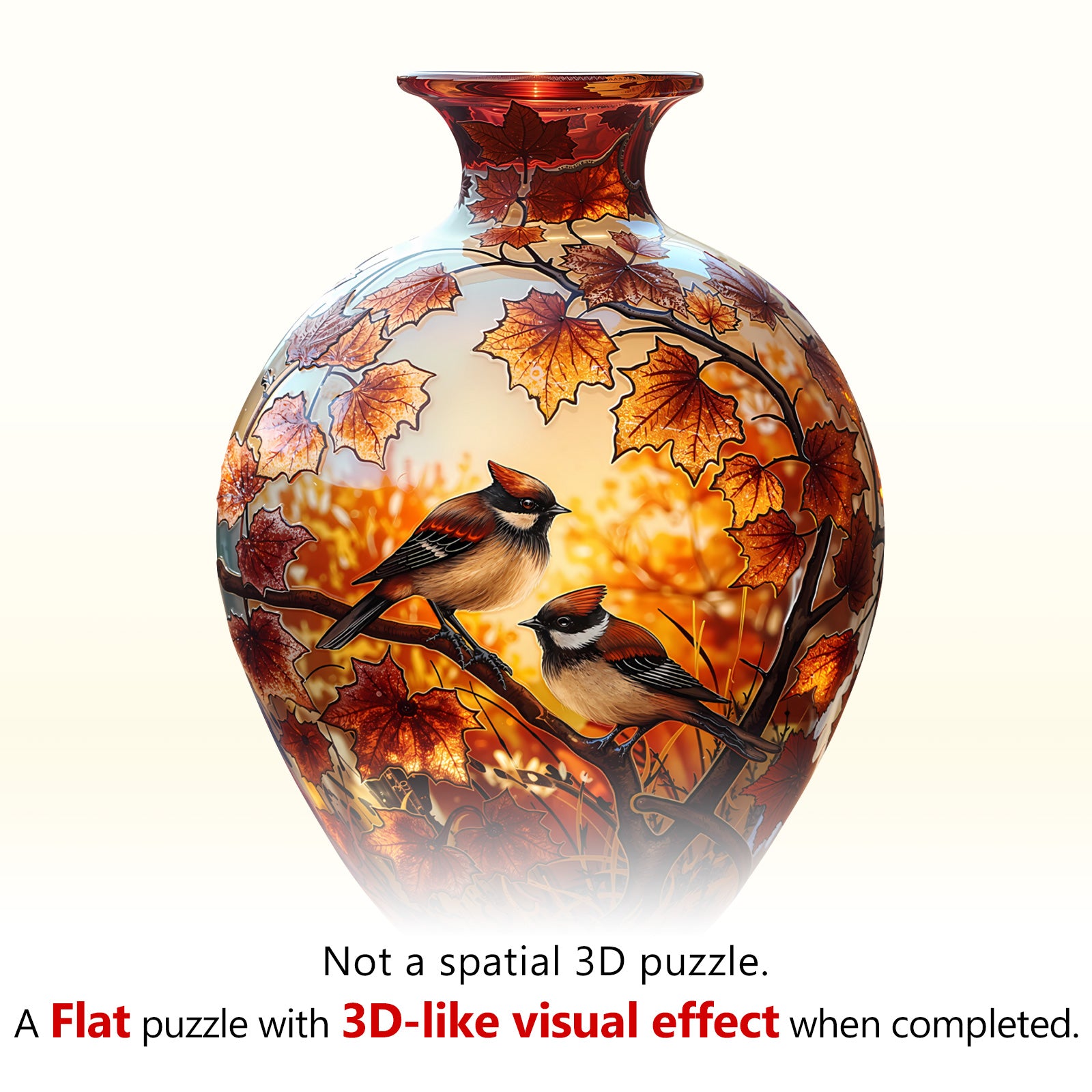 Autumn Murmurs Wooden Jigsaw Puzzle