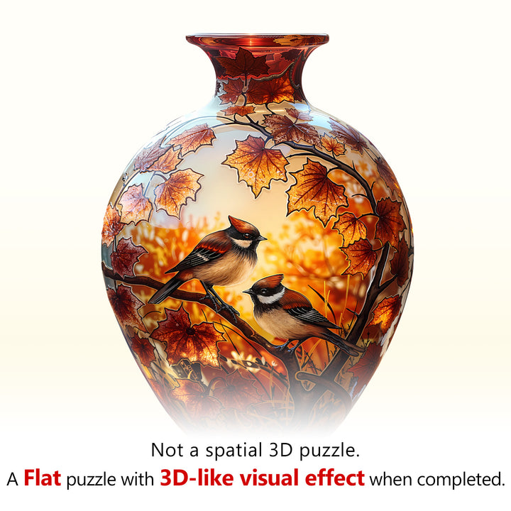 Autumn Murmurs Wooden Jigsaw Puzzle