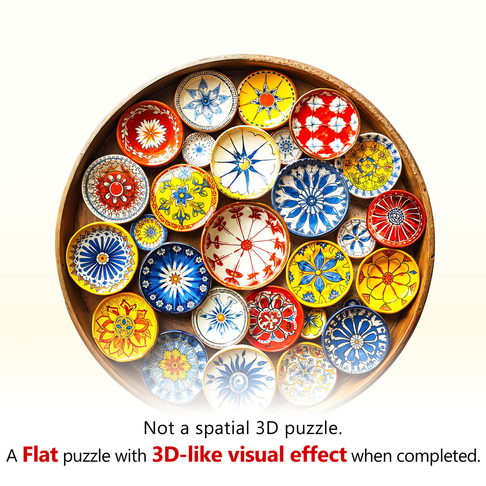 Puzzle en bois de carreaux andalous – Espagne