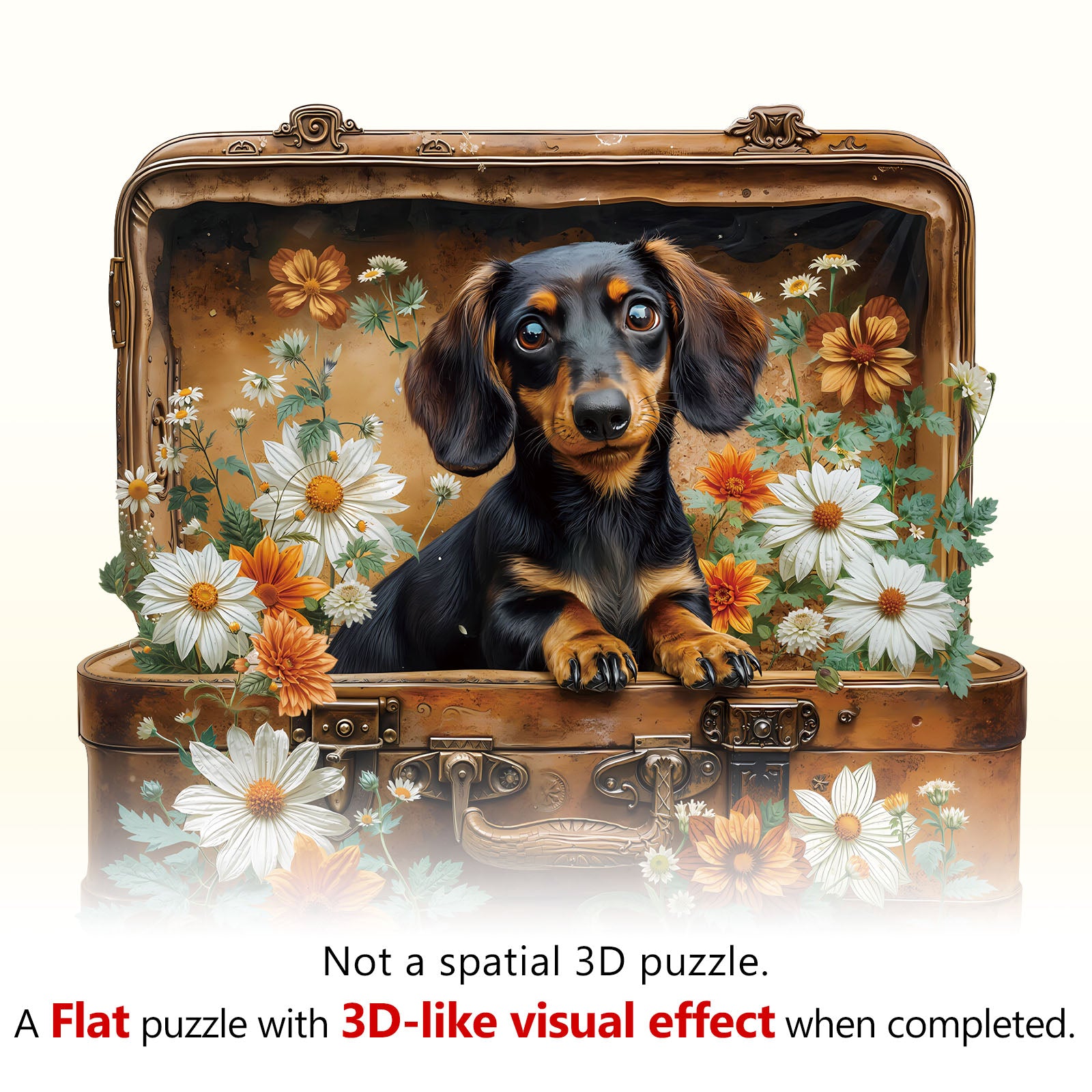 Puppy’s Adventure Wooden Jigsaw Puzzle