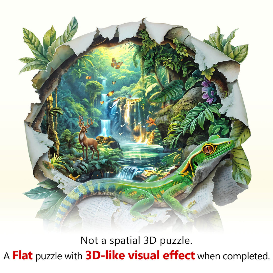 Puzzle en bois Paper World