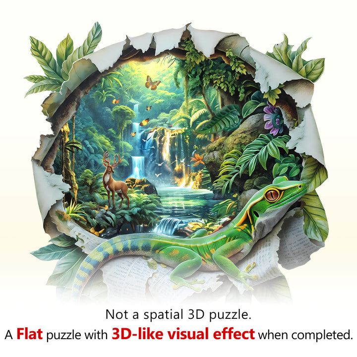 Puzzle en bois Paper World