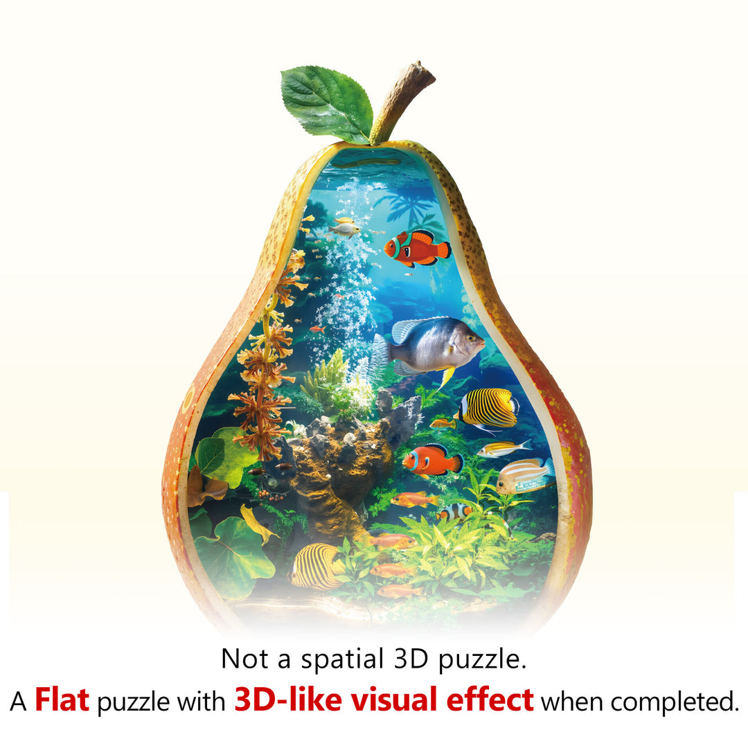 Ocean Inside Wooden Jigsaw Puzzle