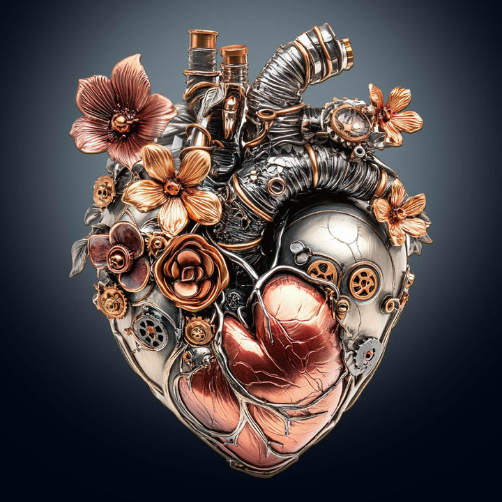 3D Mechanical Heart Wooden Jigsaw Puzzle - WOODBESTS