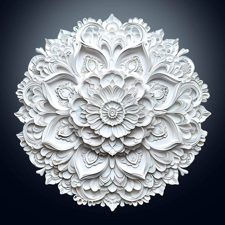 3D Paper Mandala-2 Wooden Jigsaw Puzzle