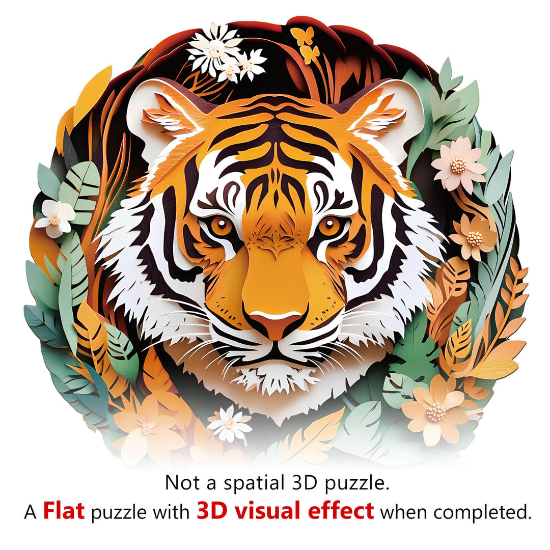 3D King of the Forest Wooden Jigsaw Puzzle