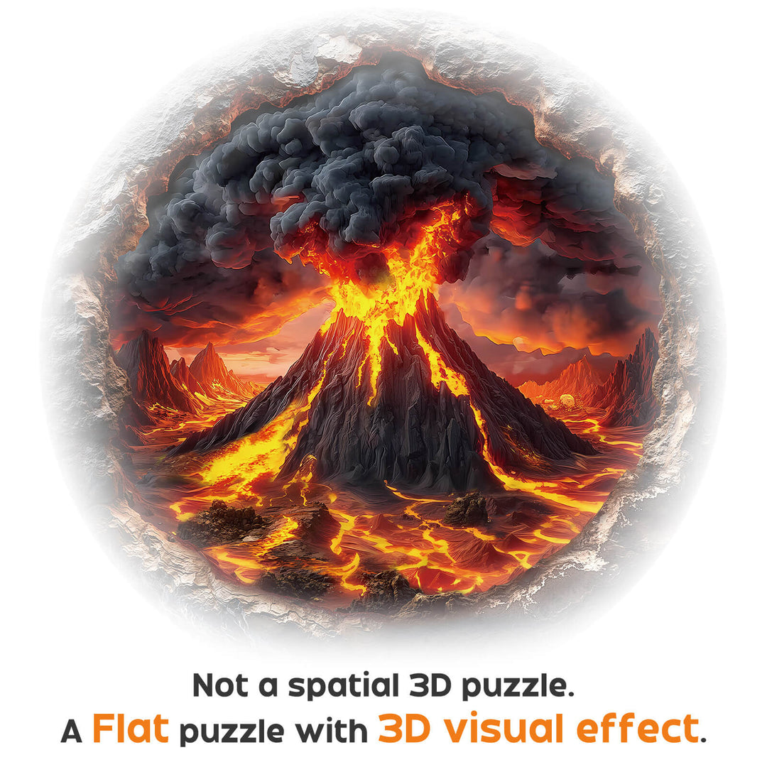 Eruption Portal 1000 Piece Puzzle