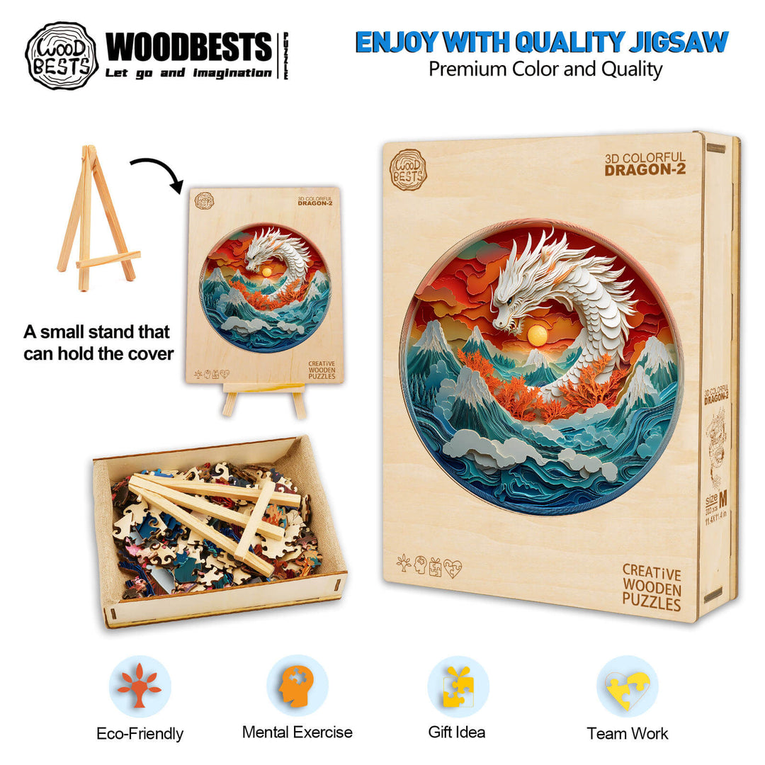 3D Fantasy World Holzpuzzle