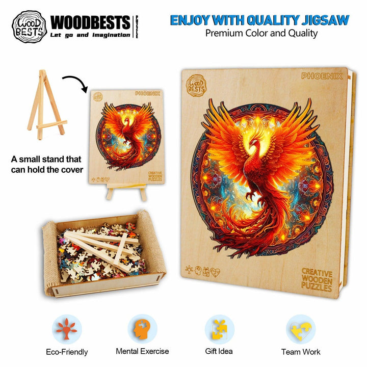 Phoenix Wooden Jigsaw Puzzle
