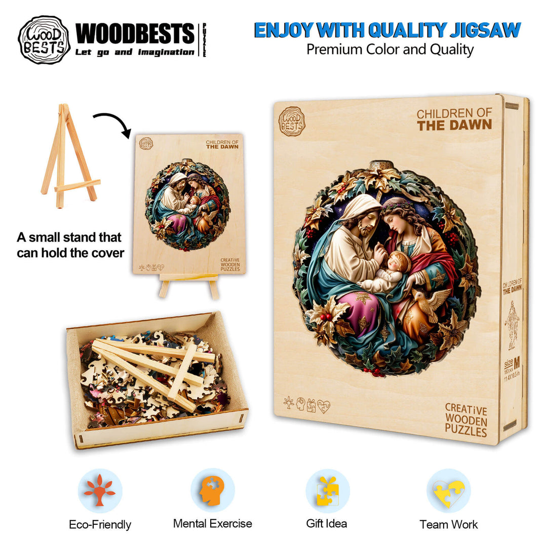 Children of The Dawn Wooden Jigsaw Puzzle