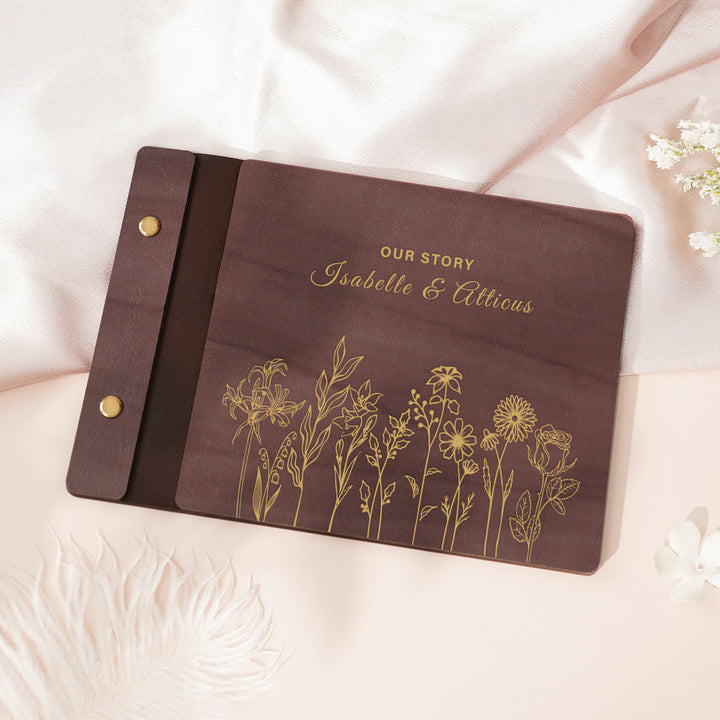 Elegant Wedding Photo Album - Best Wedding Gift