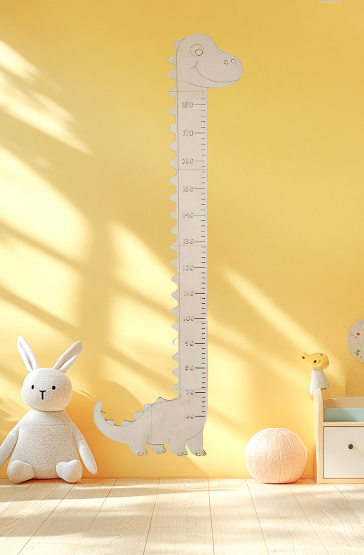 Personalized Wooden Dinosaur Growth Chart Ruler