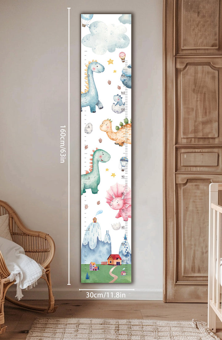 Wooden Dinosaur Growth Chart Height Ruler Clearance Sale