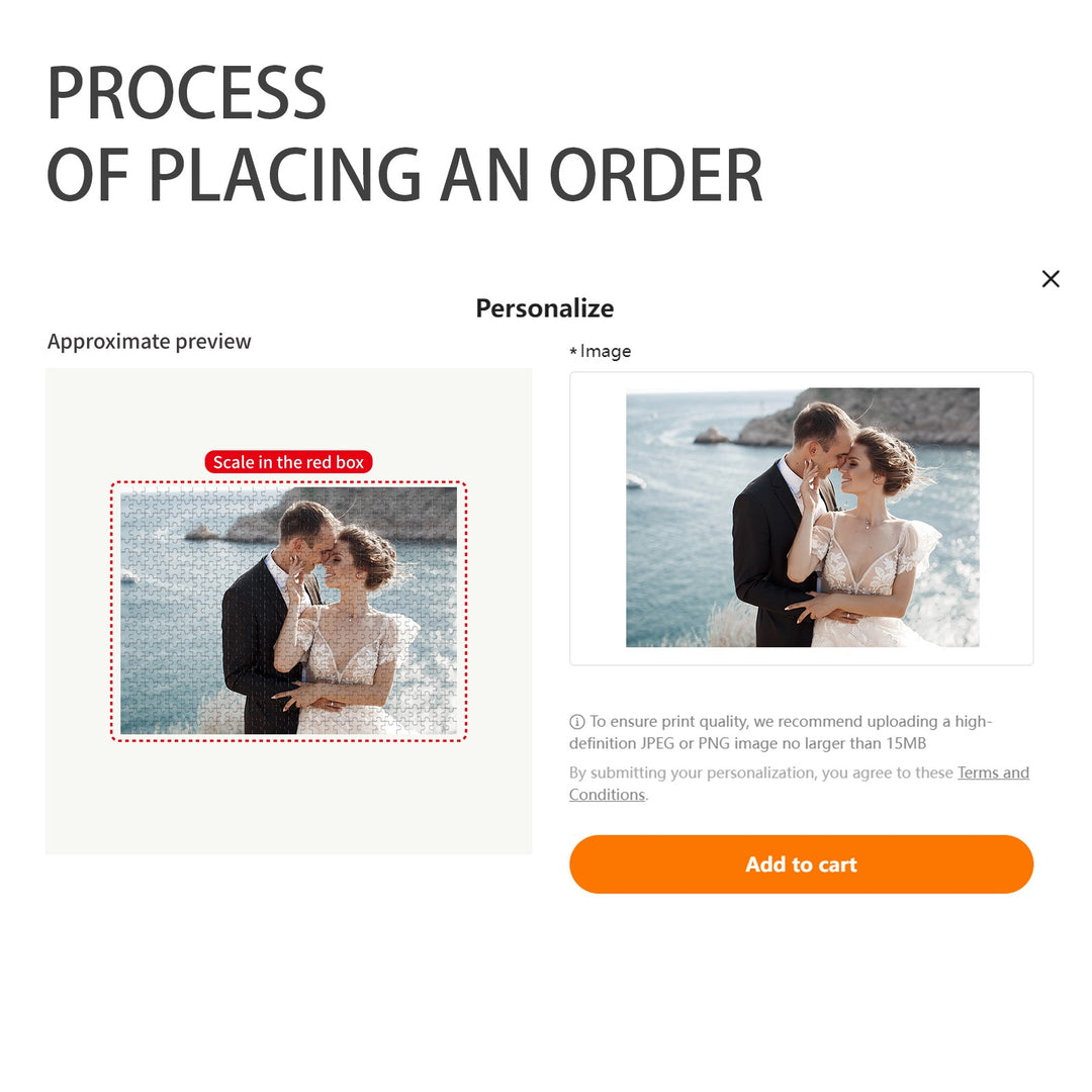 Perfect Wedding & Anniversary Gift - Photo Jigsaw Puzzle