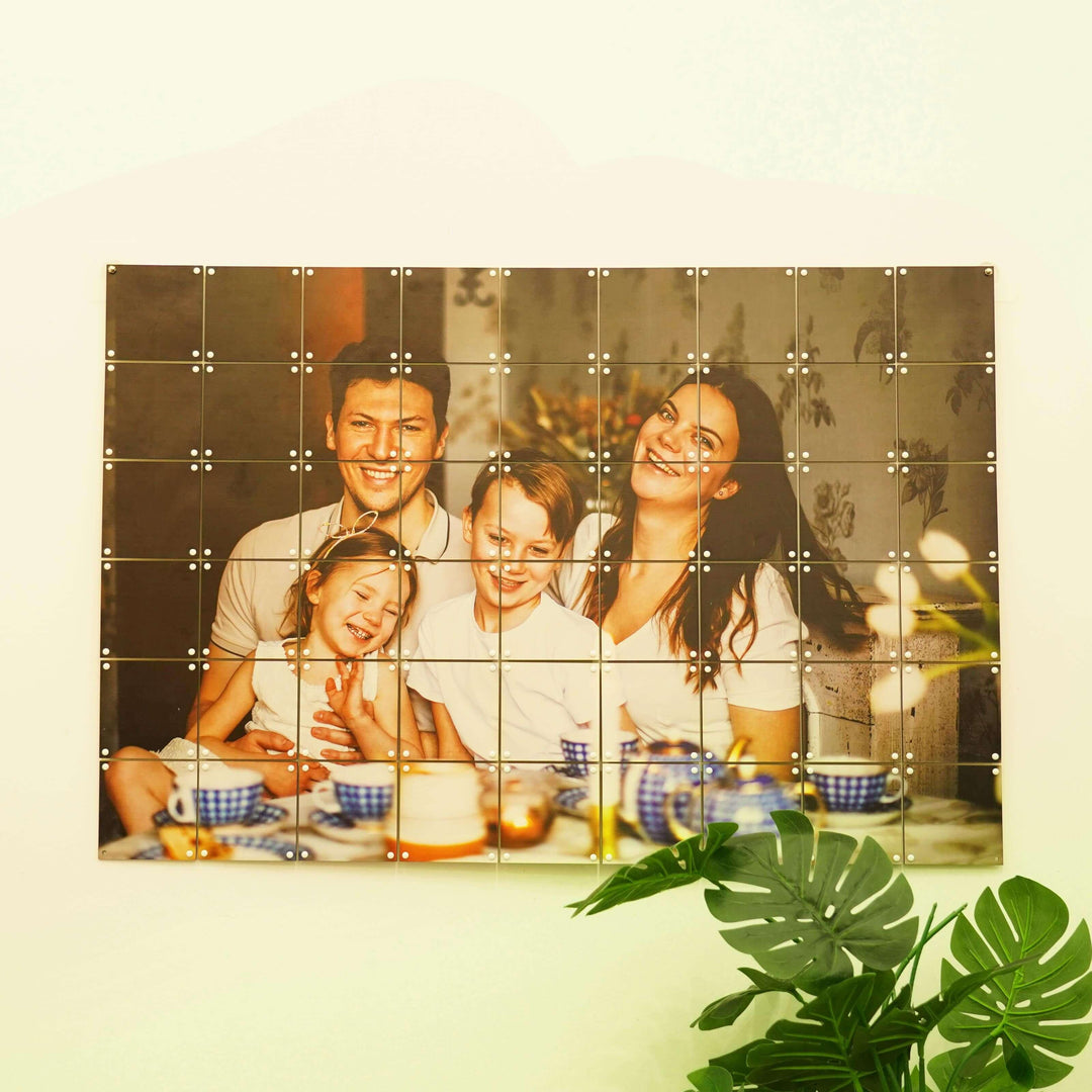 Personalized Wall Decor Wooden Photo Puzzle
