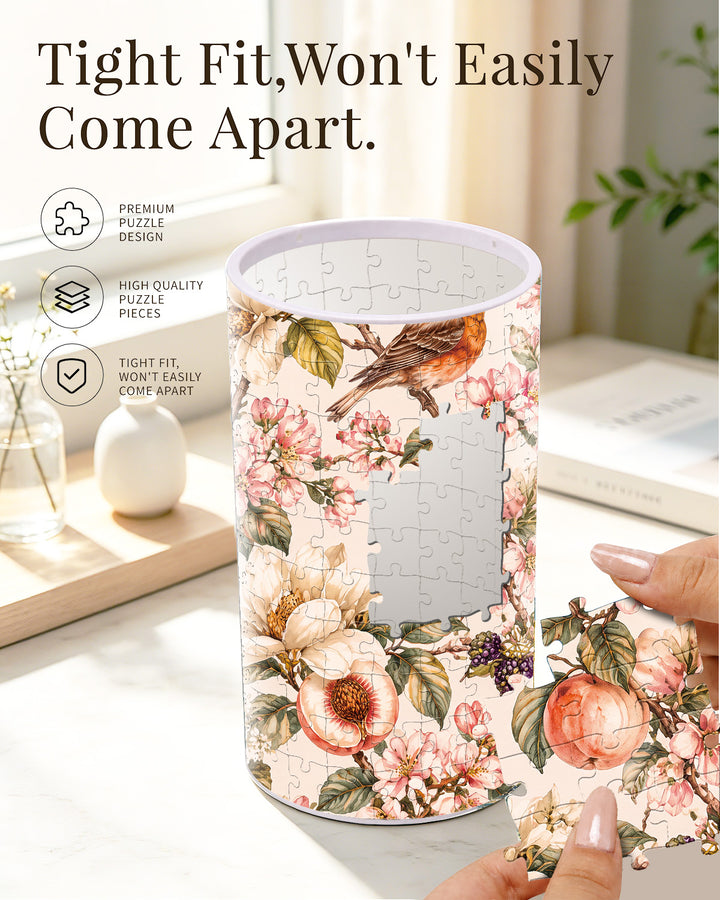 DIY Dimmable Acrylic Puzzle Lamp -Harvest Garden Birds