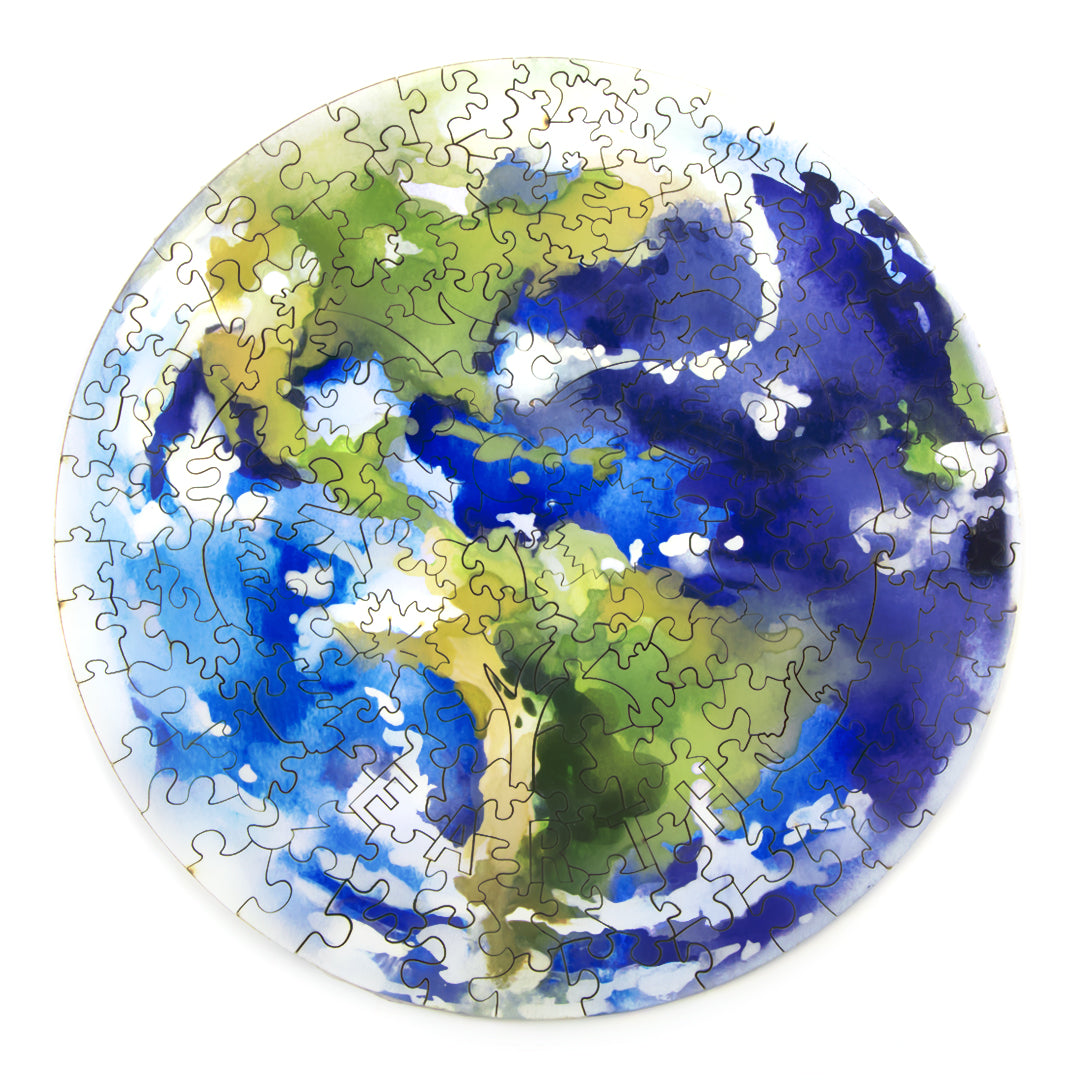 Space Planet Wooden Jigsaw Puzzle