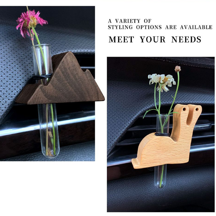 New Style Car Flower Arranger & Magnetic Straw Vase