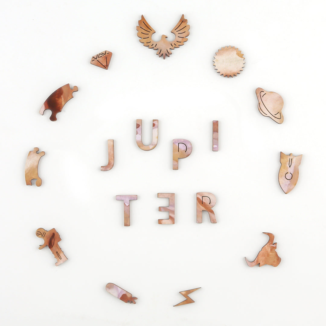 Space Planet Wooden Jigsaw Puzzle
