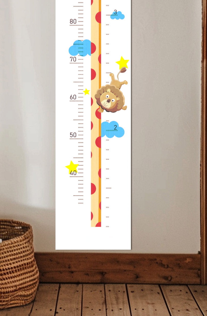 Personalized Wooden Giraffe Growth Chart Height Ruler Clearance Sale