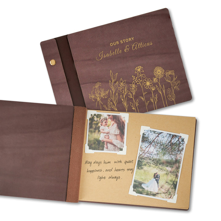 Elegant Wedding Photo Album - Best Wedding Gift