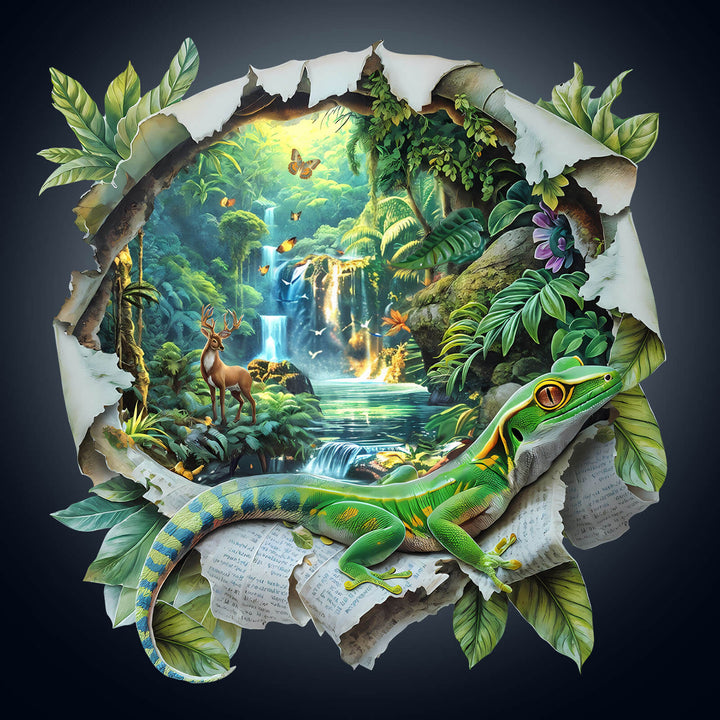 Puzzle en bois Paper World