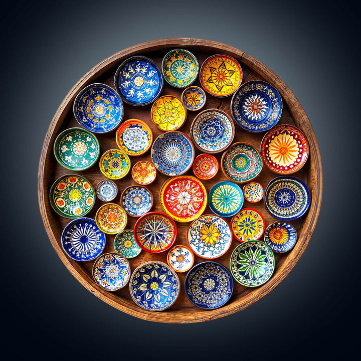 Puzzles en bois de mosaïques de Fès – Maroc