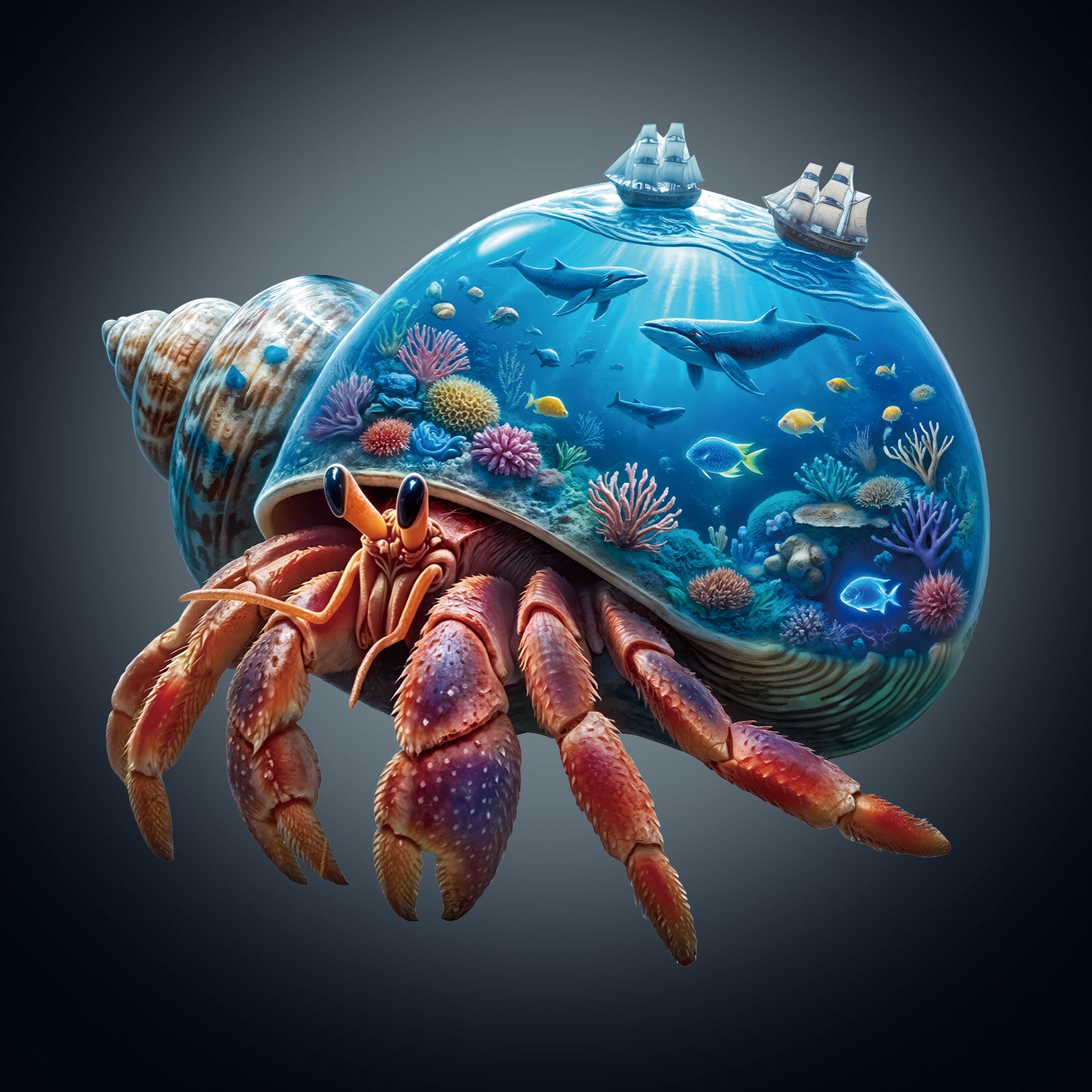 Hermit Voyage Wooden Jigsaw Puzzle